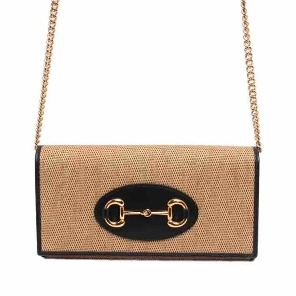 Authentic Gucci horsebit wallet on chain woc - Picture 1 of 8